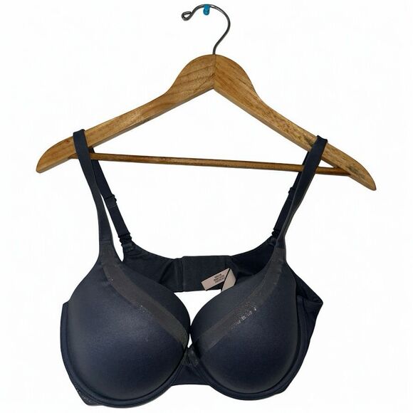 Victoria’s Secret 36DD Body by Victoria Perfect Shape Grey Padded Underwire Bra - Picture 2 of 9